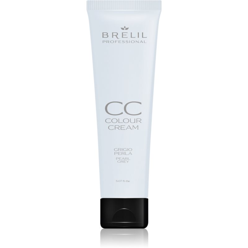 Brelil Numéro CC Colour Cream dažomasis kremas visų tipų plaukams atspalvis Pearl Grey 150 ml
