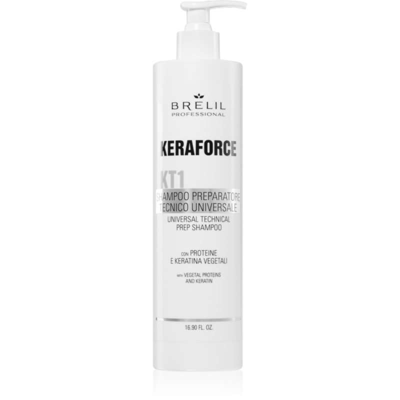 Brelil Professional Keraforce tratamiento pre-champú para todo tipo de cabello 500 ml