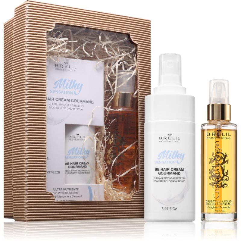 Brelil Professional Gift Set dárková sada pro lesk a hebkost vlasů