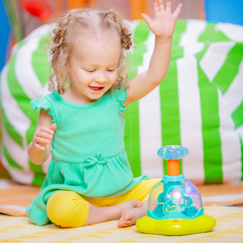 Bright Starts Press & Glow Spinner aktivity hračka s melodií 6 m+ 1 ks (obrázek 5)