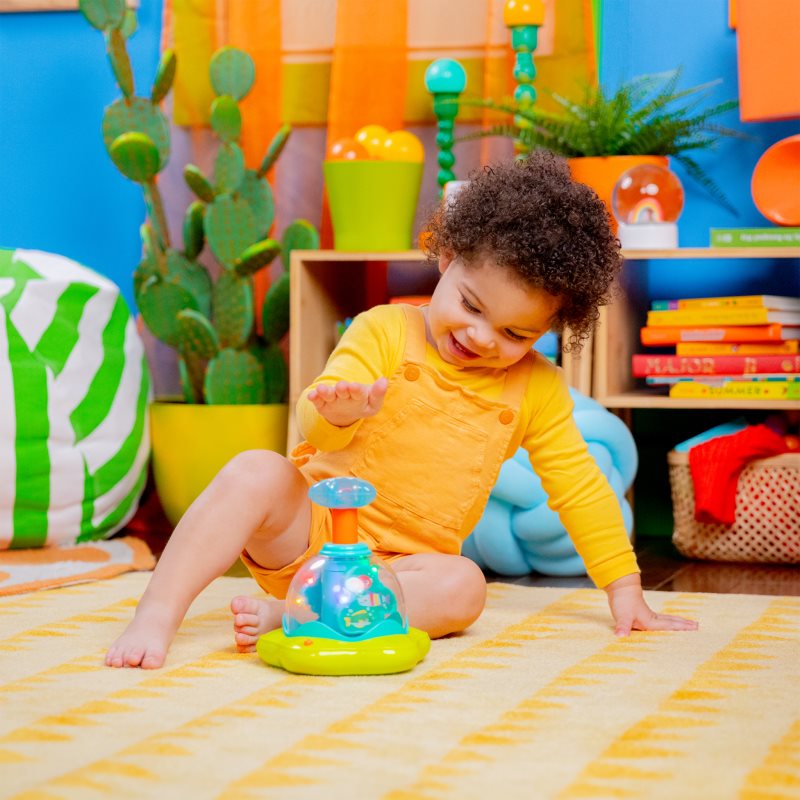 Bright Starts Press & Glow Spinner aktivity hračka s melodií 6 m+ 1 ks (obrázek 6)