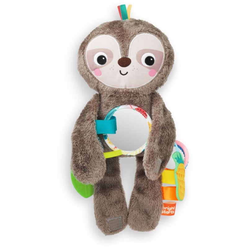 Bright Starts Slingin 'Sloth Travel Buddy kontrastní závěsná hračka 3 m+ 1 ks