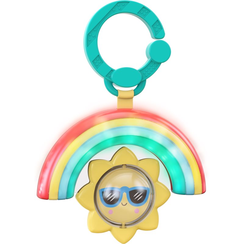 Bright Starts Rainbow kontrastna viseča igrača z melodijo 3 m  1 kos