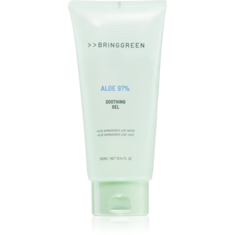 BRINGGREEN Aloe 97% Soothing Gel jemný čistiaci gél na upokojenie pleti 300 ml