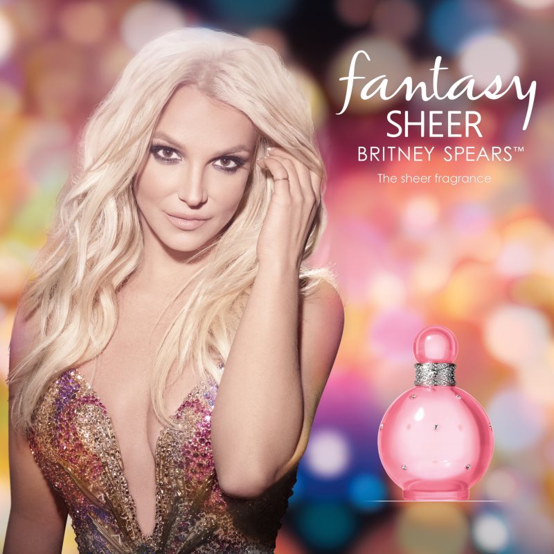 Britney Spears Fantasy Sheer Eau De Toilette Pour Femme 100 Ml