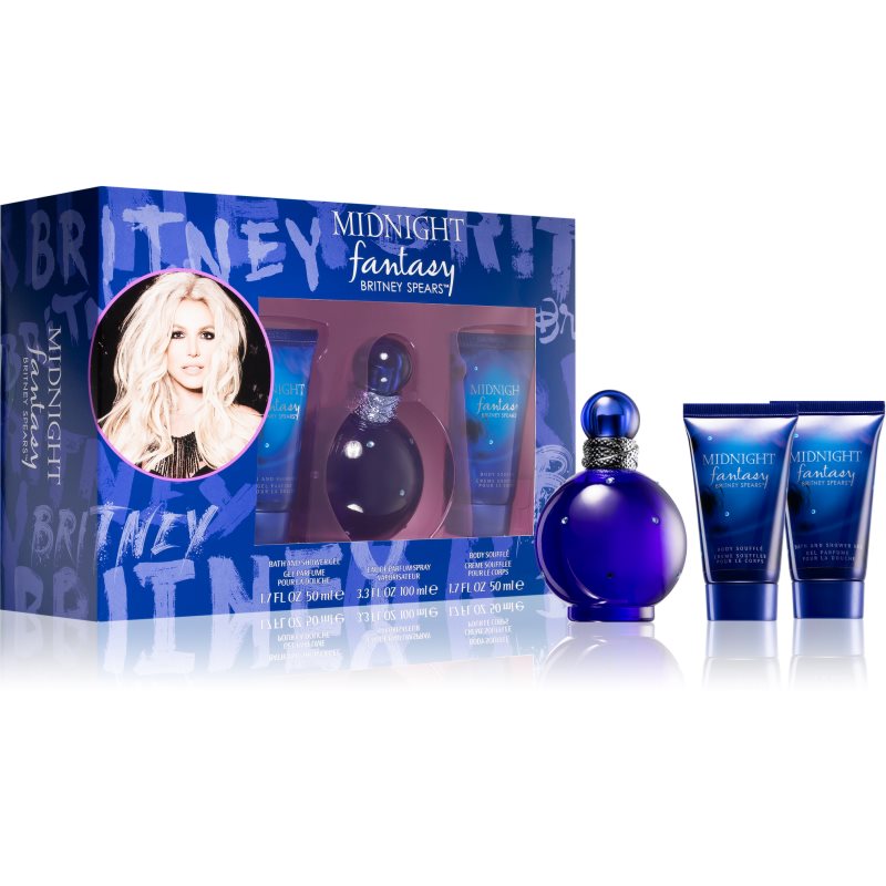 

Britney Spears Midnight Fantasy подарунковий набір I. для жінок