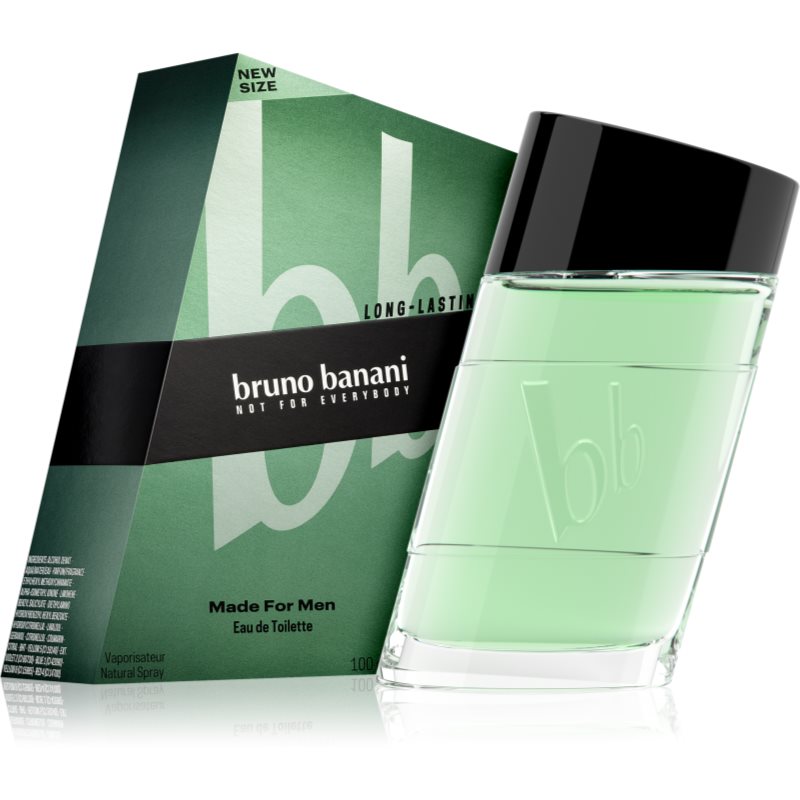 Bruno Banani Made For Men Eau De Toilette Pour Homme 100 Ml