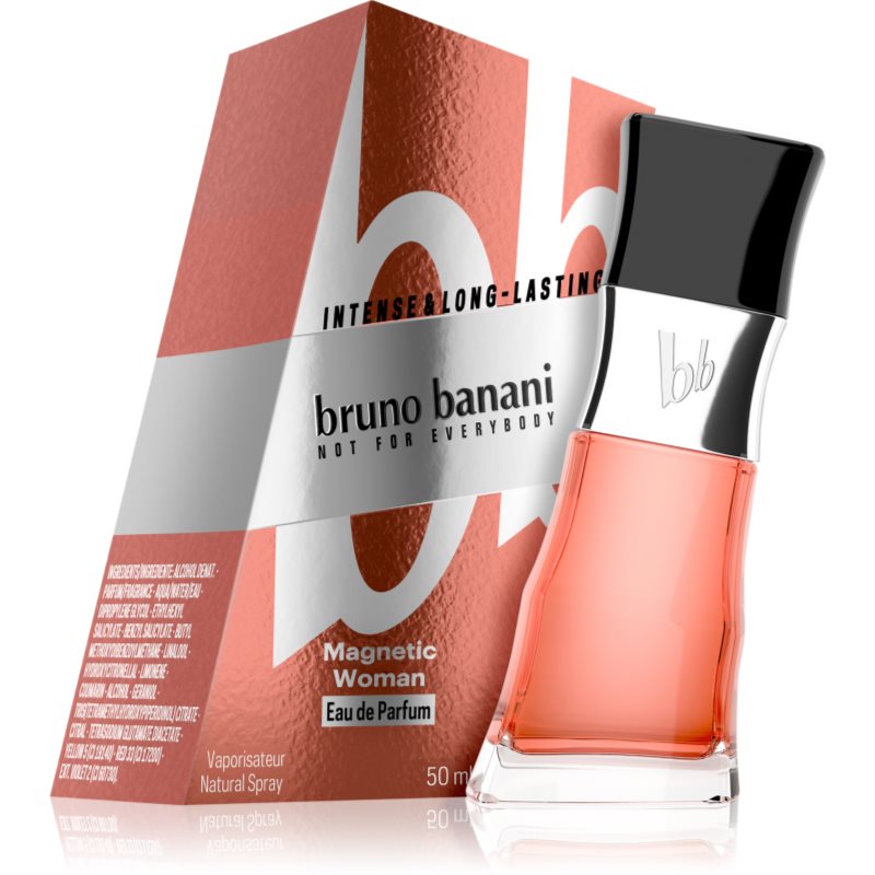 Bruno Banani Magnetic Woman Eau de Parfum für Damen 50 ml