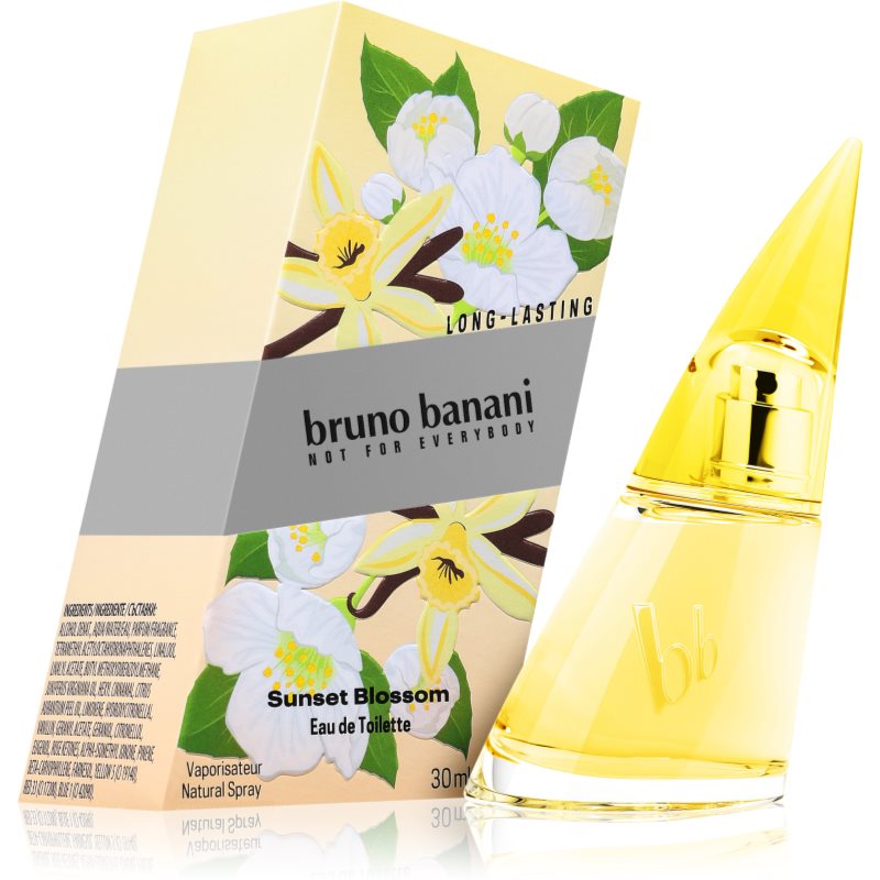 Thumbnail - Bruno Banani Sunset Blossom Jasmine & Vanilla Eau de Toilette für Damen 30 ml