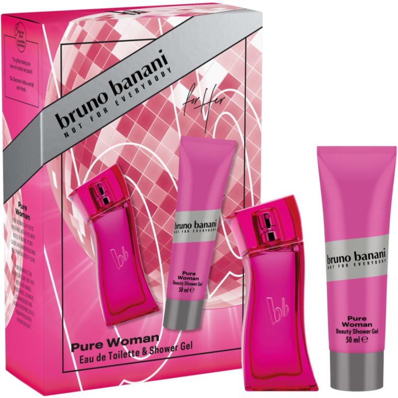 Фото - Гель для душу Bruno Banani Pure Woman zestaw upominkowy dla kobiet 