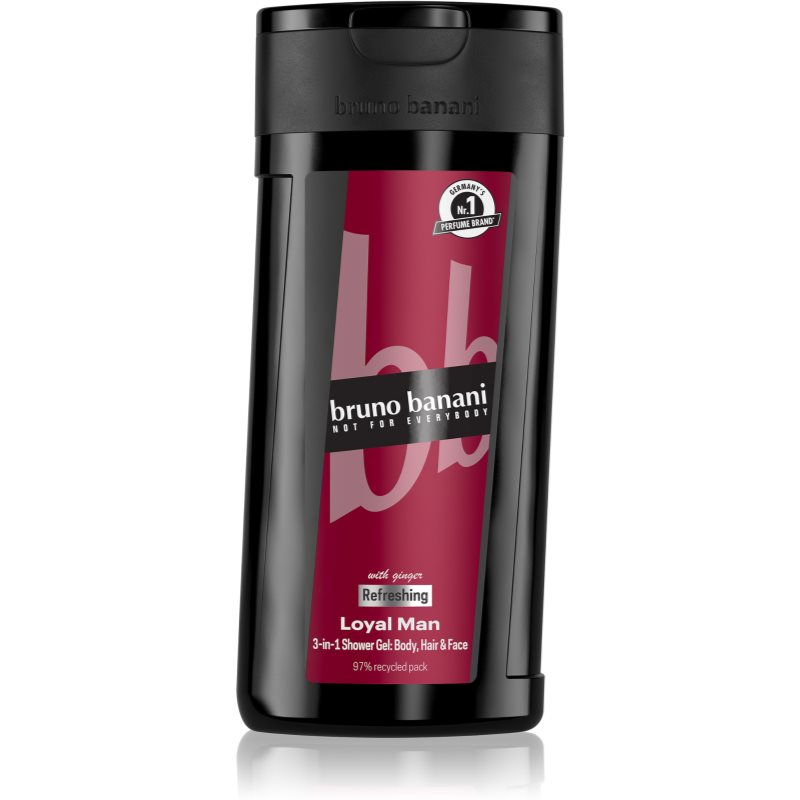 Bruno Banani Loyal Man perfumed shower gel for men 250 ml
