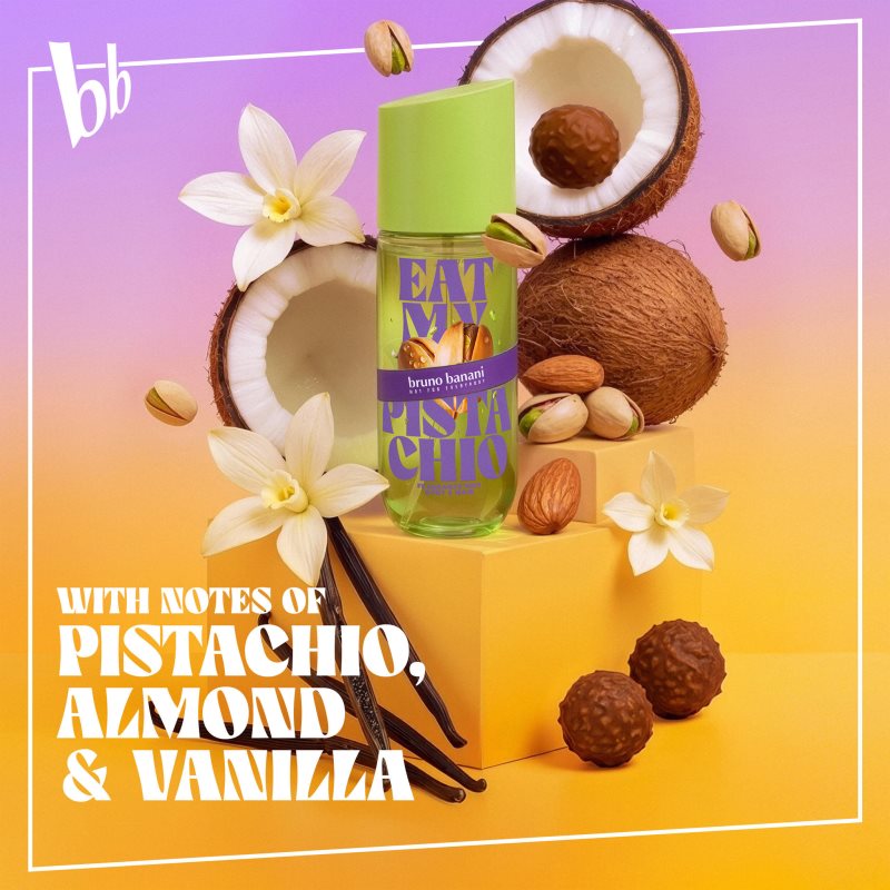 Bruno Banani Eat My Pistachio parfémovaný tělový sprej unisex 236 ml (obrázek 7)