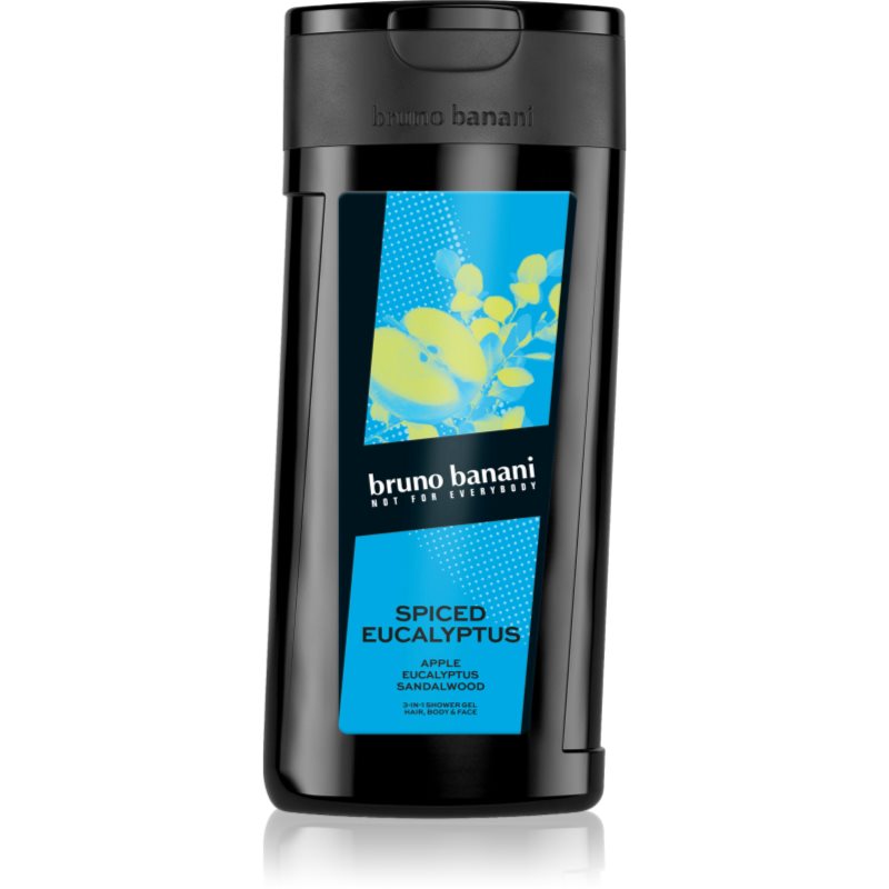 Bruno Banani Spiced Eucalyptus Opfriskende brusegel 3-i-1 til mænd 250 ml