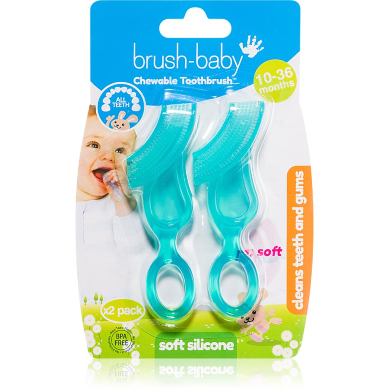 Brush Baby Chewable Toothbrush дъвка за деца 2 бр.