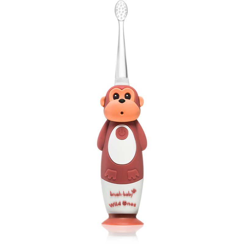Brush Baby WildOnes WildOne електрична зубна щітка + 2 замінні головки для дітей Monkey 1 кс