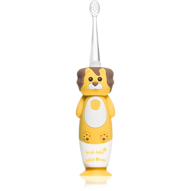 E-shop Brush Baby WildOnes WildOne elektrický zubní kartáček + 2 náhradní hlavice pro děti Lion 1 ks