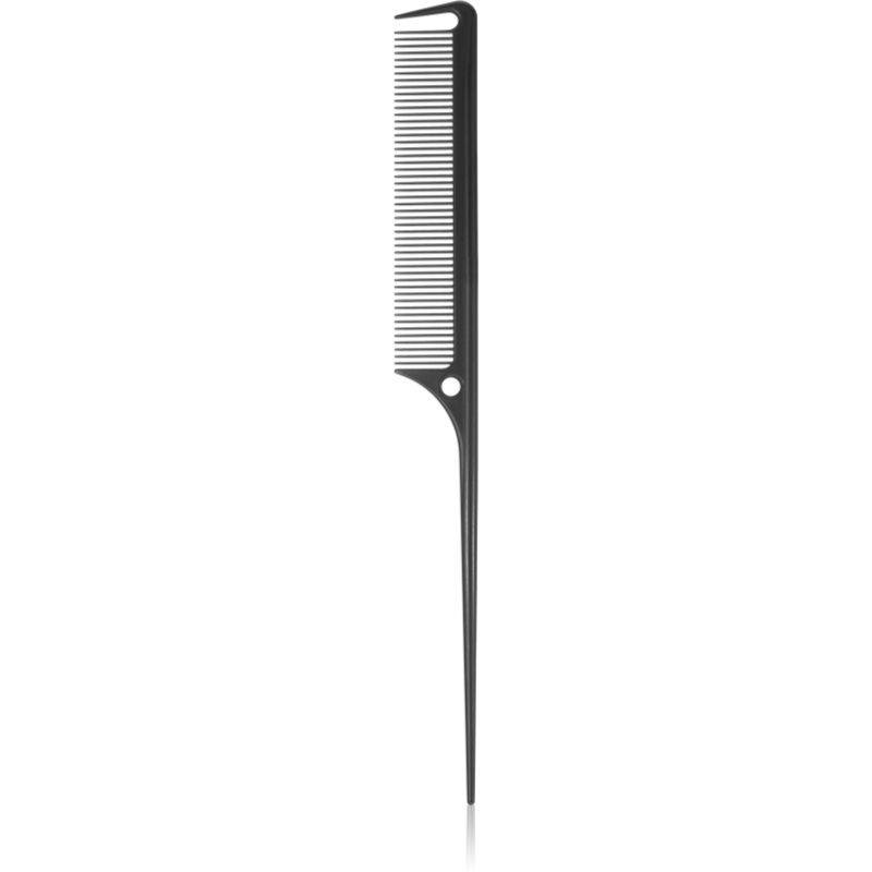 BrushArt Hair Tail comb with a carbon finish kefe