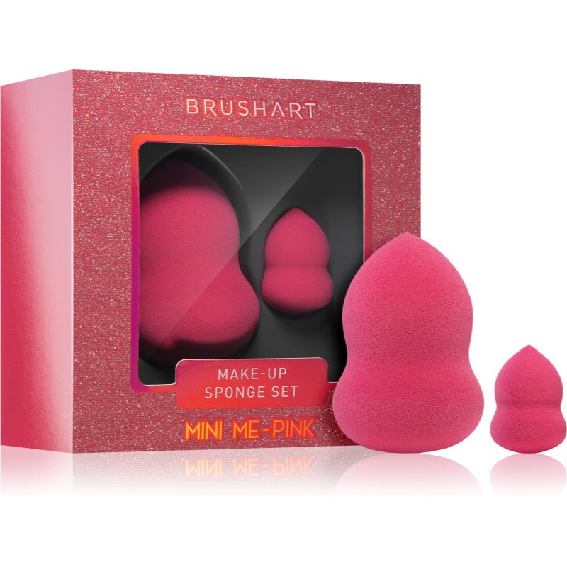 BrushArt Make-up Sponge Set Mini Me - Pink спонжик для тонального засобу MINI ME - PINK