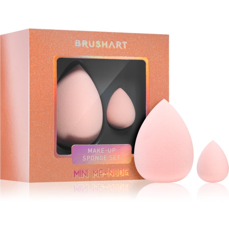 BrushArt Make-up Sponge Set Mini Me - Nude спонжик для тонального засобу MINI ME - NUDE