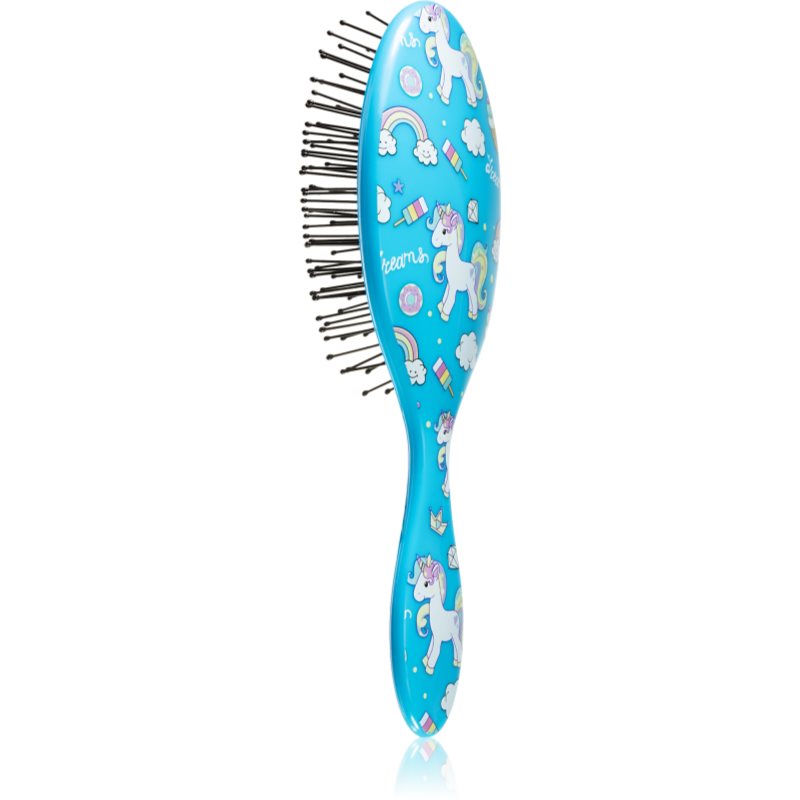 BrushArt KIDS Hairbrush For Children Unicorn Turquise