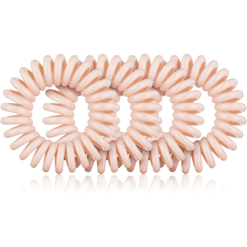 

BrushArt Hair Rings Natural гумки для волосся 4 шт Nude