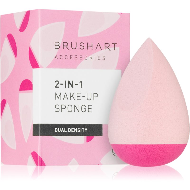 BrushArt Make-up Sponge 2-in-1 Dual density precise makeup sponge 2-in-1 1 pc
