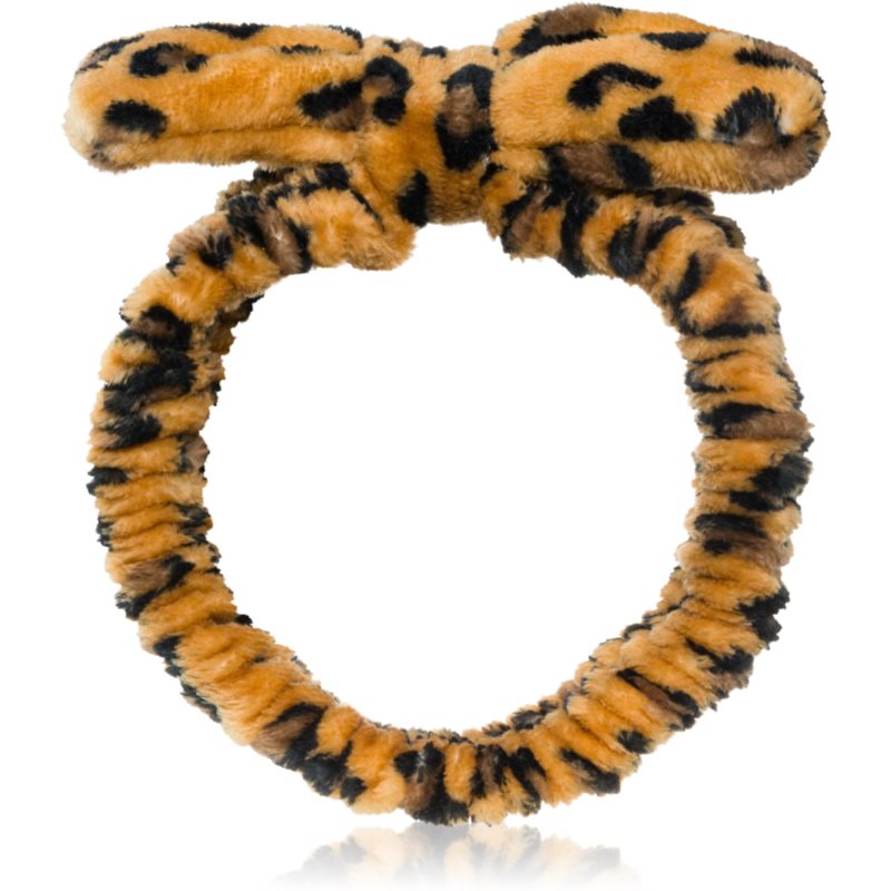 BrushArt Accessories Skincare headband hårband för sminkborttagning Leopard 1 st. female