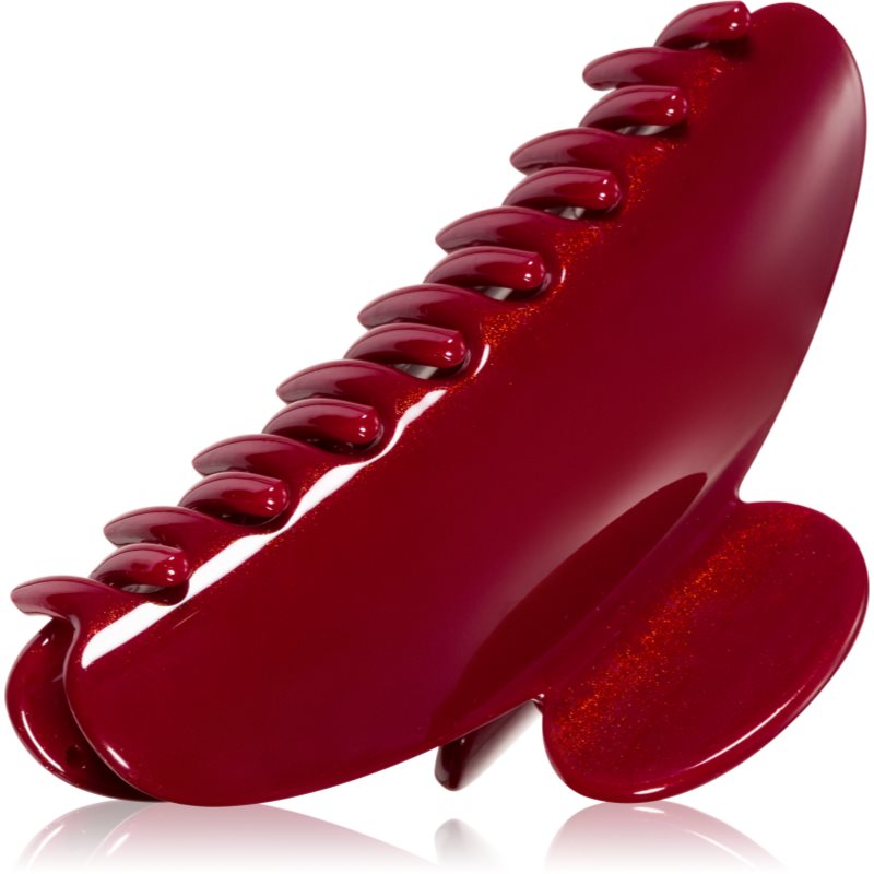 BrushArt Hair Claw clip pinza para el cabello Burgundy cherry 1 ud