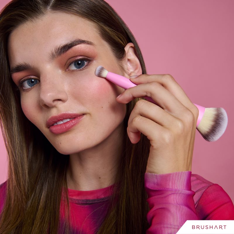 BrushArt Double Duty Concealer & Foundation brush štetec na make-up a korektor obojstranný 1 ks (obrázok 4)