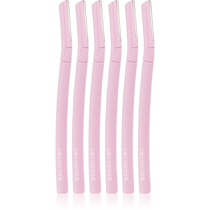 BrushArt Accessories Face & Brow razors scheermes voor Wenkbrauwen 6 st