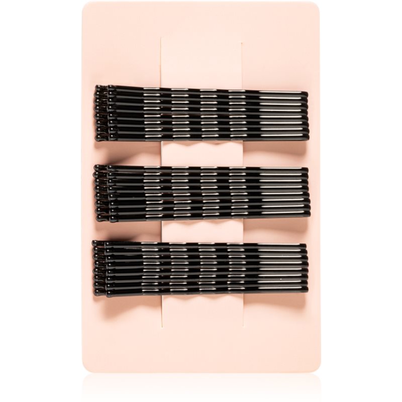 BrushArt Hair Clip заколки-хлопушки для волосся Black Pins 24 кс