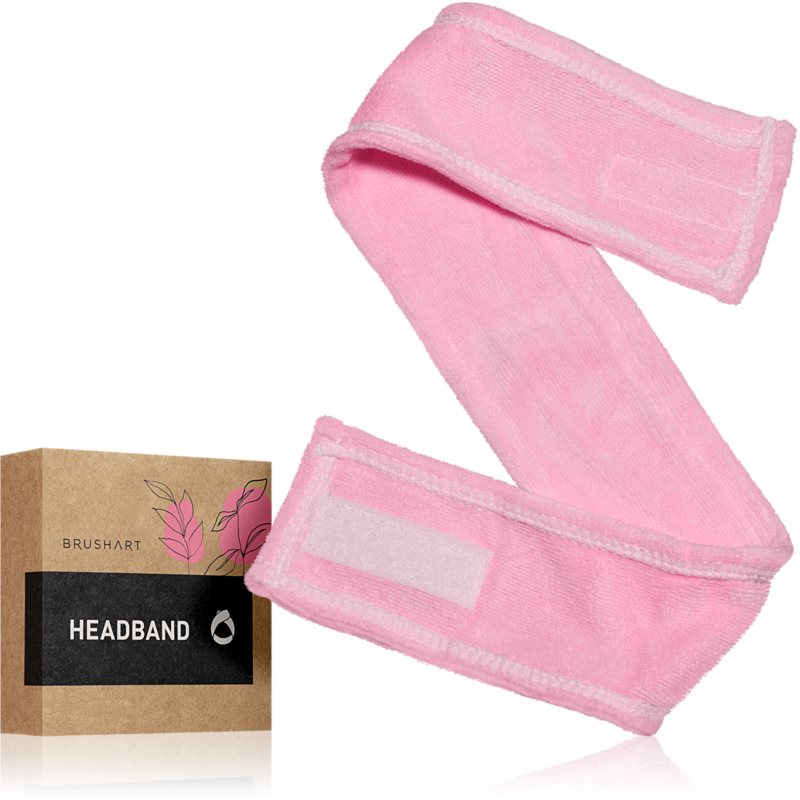BrushArt Home Salon Headband козметична лента за глава Pink