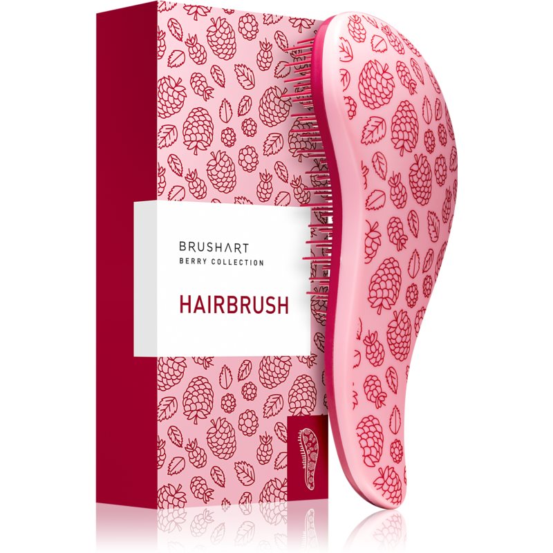 BrushArt Berry Hairbrush Hairbrush Pink 1 Pc