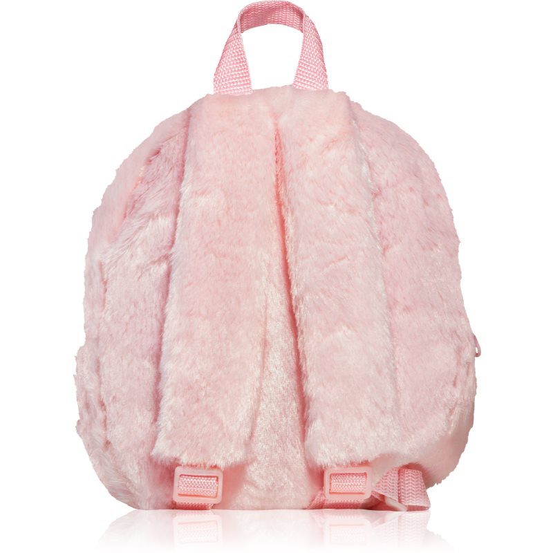 BrushArt KIDS Fluffy Unicorn Backpack Small Children’s Rucksack Pink (20 X 23 Cm)