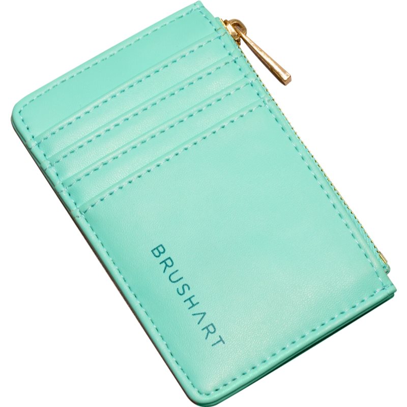 BrushArt Accessories Cardholder Card Wallet Mint Green 12x8 Cm