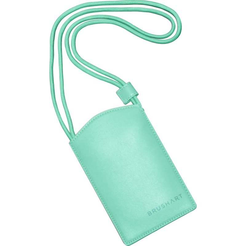 BrushArt Accessories Crossbody Phone Bag Pink сумочка для мобільного телефона Mint Green 11x18 см
