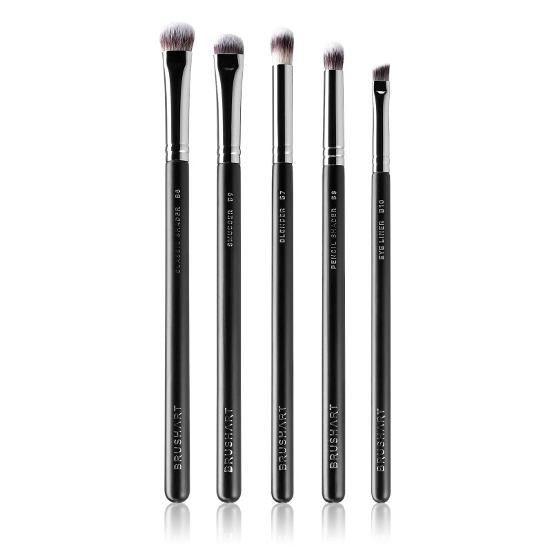 

BrushArt Professional Eye Brush set Набір пензлів з косметичкою для жінок