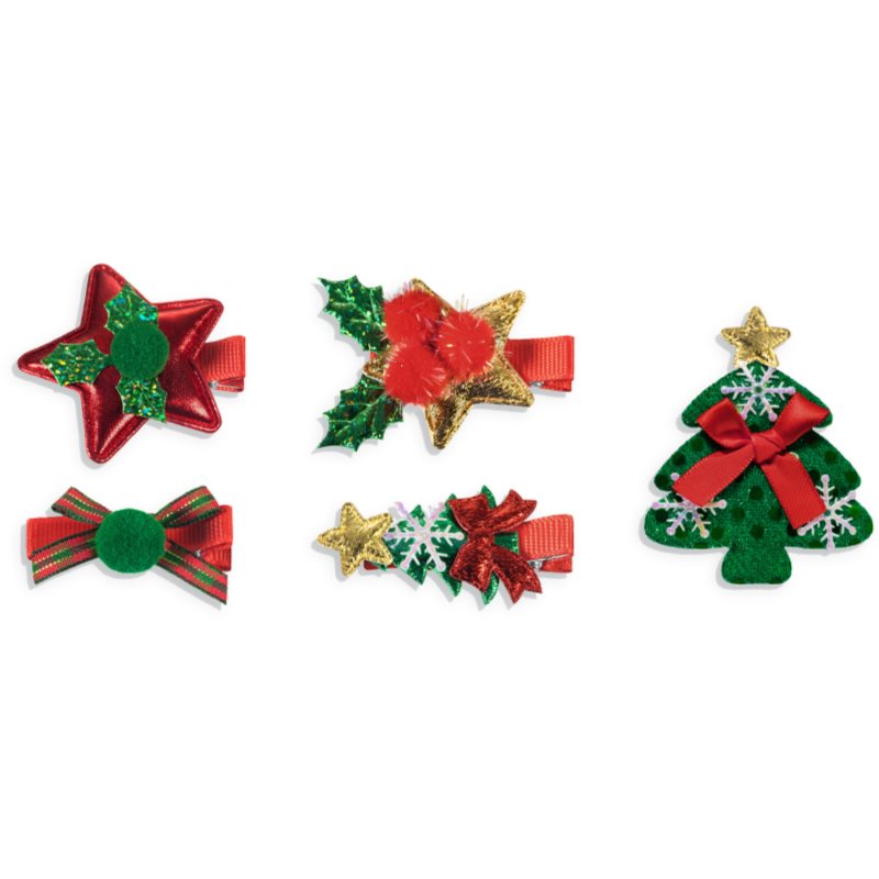 BrushArt KIDS Holiday Collection Hair Clips заколки для волосся