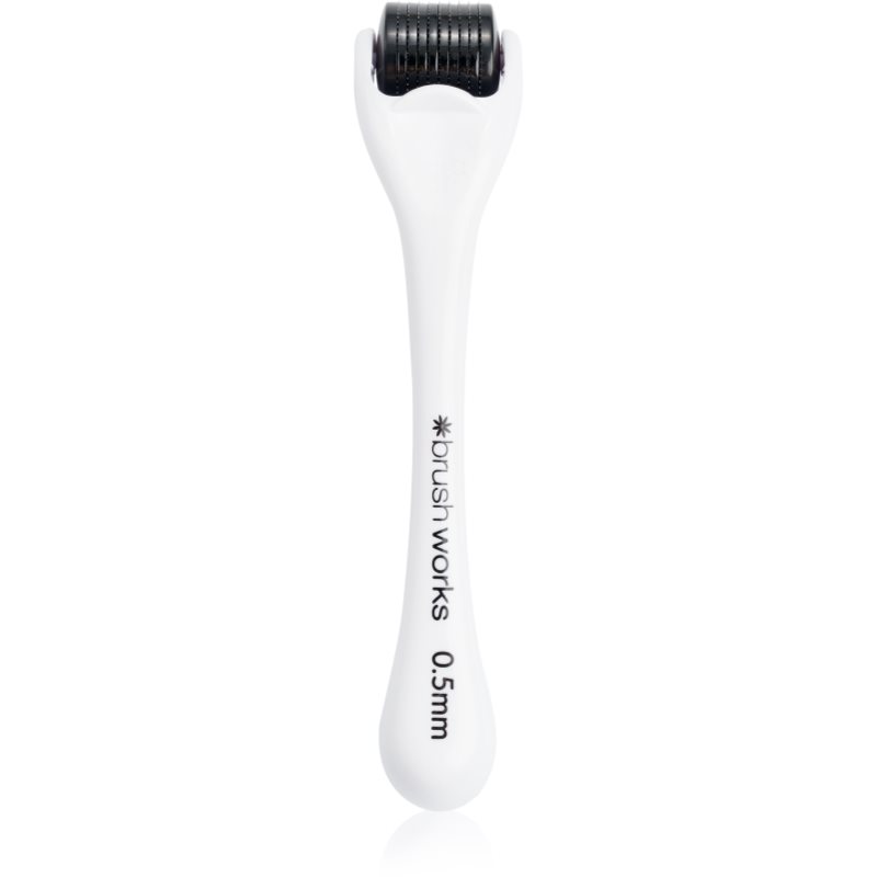 Brushworks Progression Micro Needle Derma Roller mikrojehličkový aplikátor na obličej 0,5 mm 1 ks