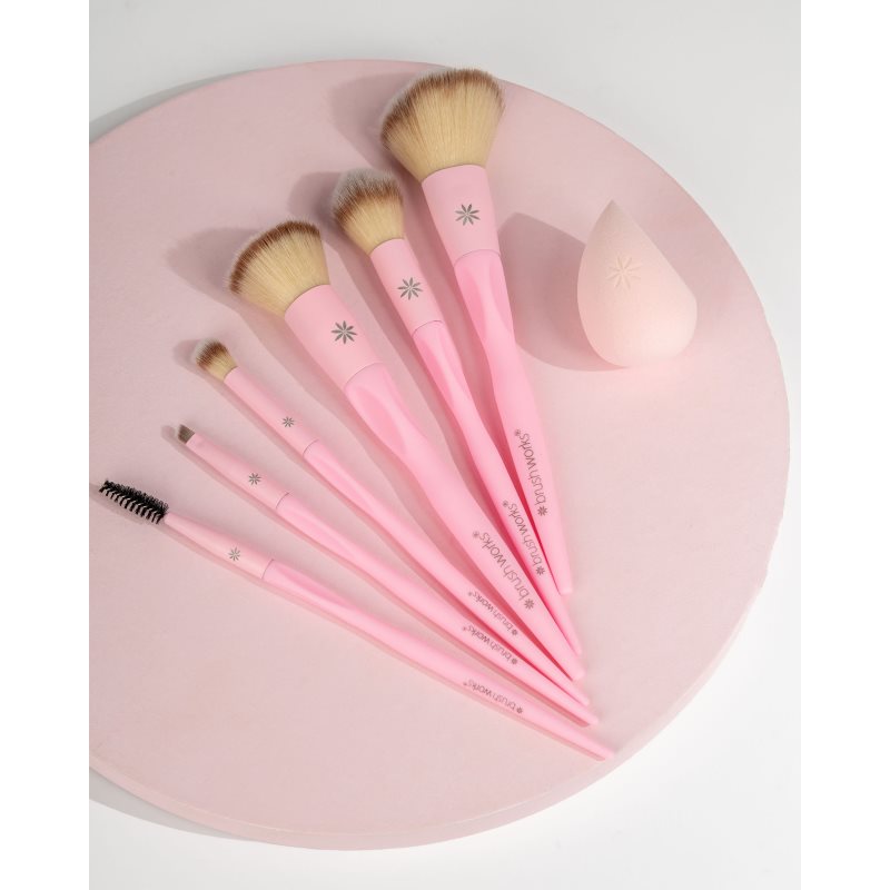 Brushworks Must-Have Brush Set Complexion набір щіточок для макіяжу