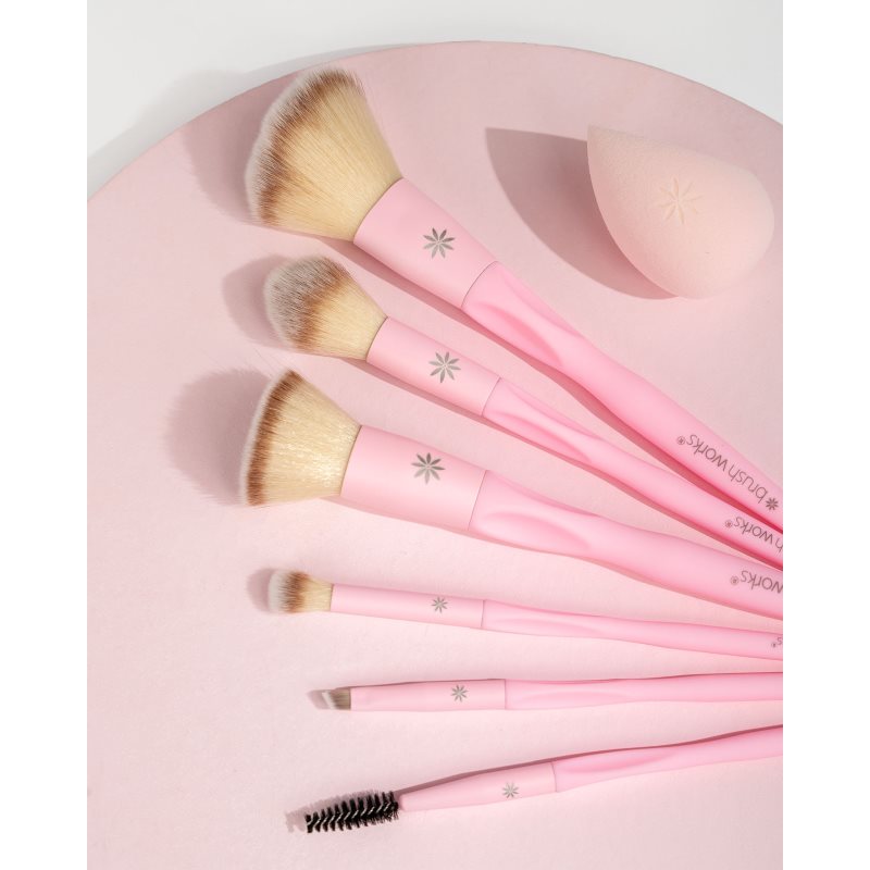 Brushworks Must-Have Brush Set Complexion набір щіточок для макіяжу