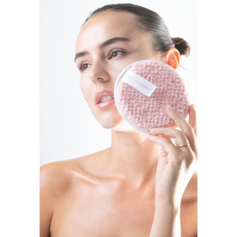 Brushworks Reusable Makeup Remover Pads pratelné odličovací tampony 3 ks (obrázek 3)