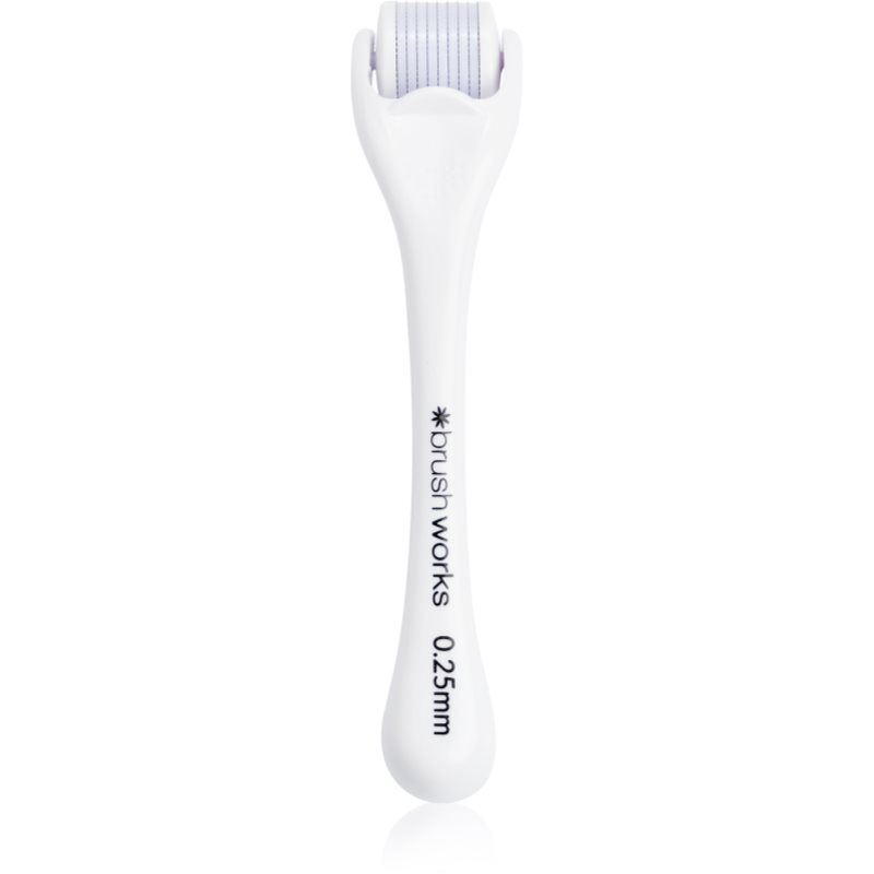 Brushworks Progression Micro Needle Derma Roller mikroihličkový aplikátor na tvár 0,25 mm 1 ks