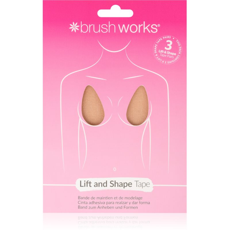 Brushworks Assorted Complexion breast tape 3 pc
