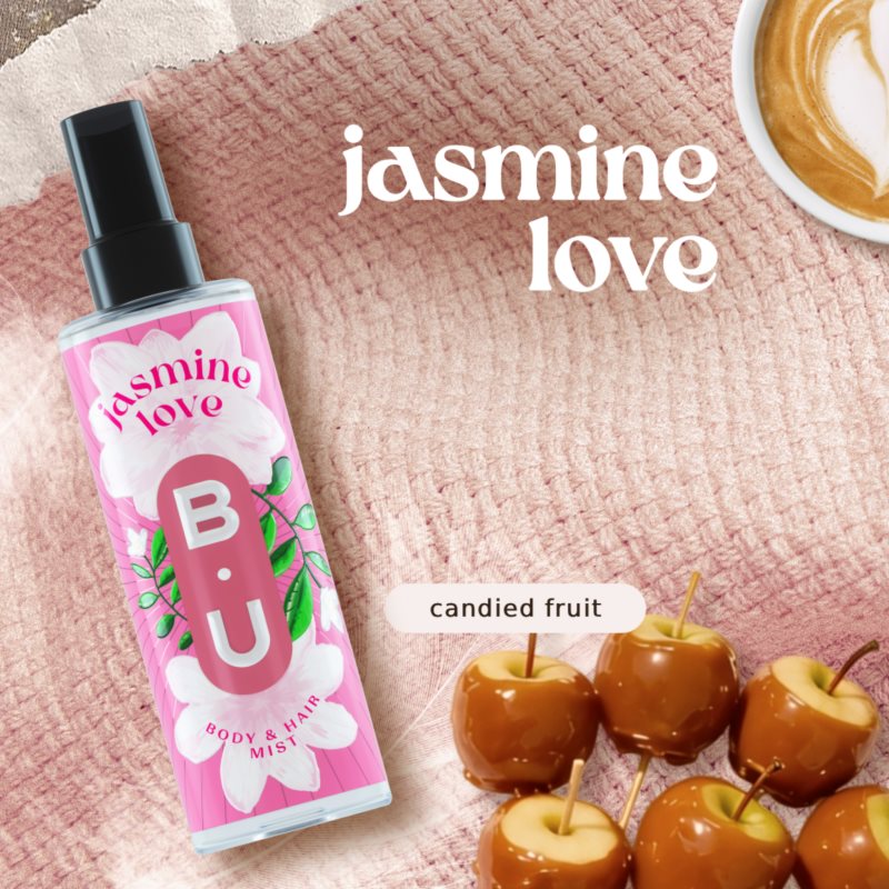 B.U. Jasmine Love telový sprej pre ženy 100 ml