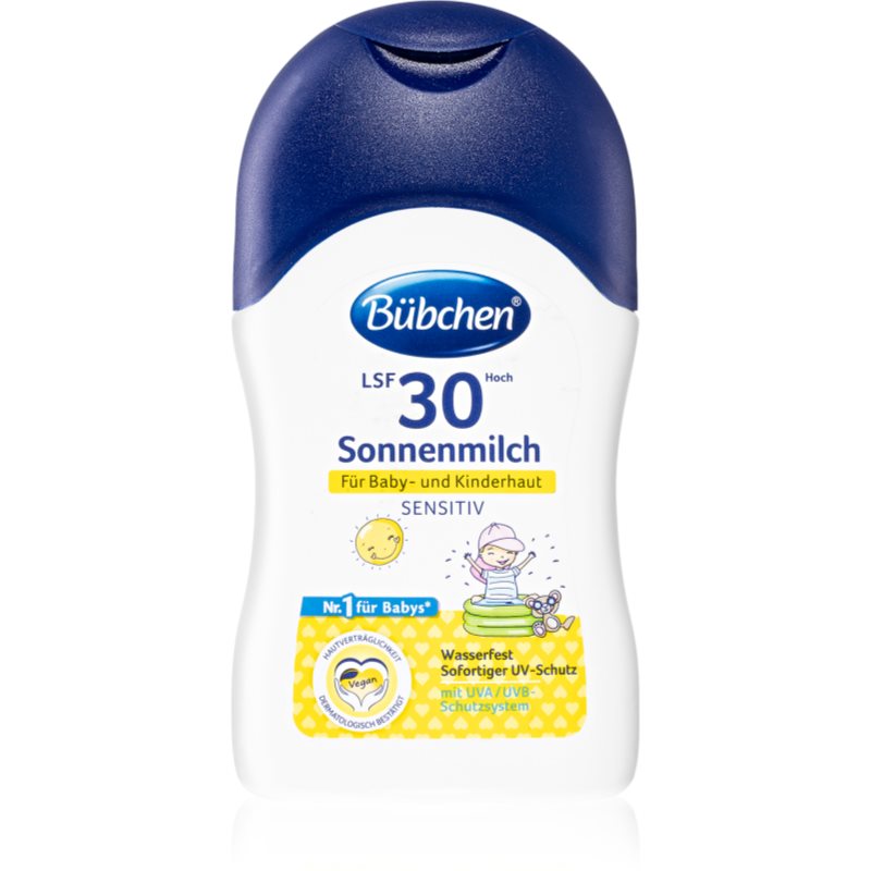 Bübchen Sensitive SPF 30 молочко для засмаги для дітей SPF 30 150 мл