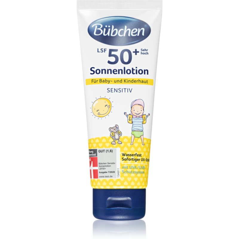 Bübchen Sensitive SPF 50+ opalovací mléko pro děti SPF 50+ 100 ml