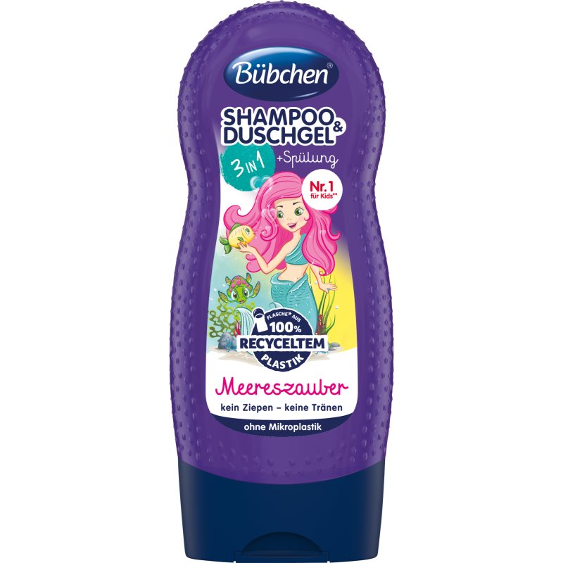 

Bübchen Kids Shampoo & Shower Gel & Conditioner шампунь, кондиціонер та гель для душу 3в1