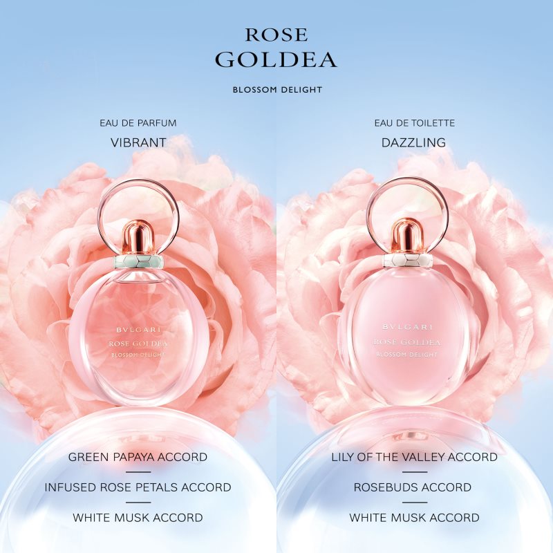 BULGARI Rose Goldea Blossom Delight Eau De Parfum Eau De Parfum For Women 50 Ml