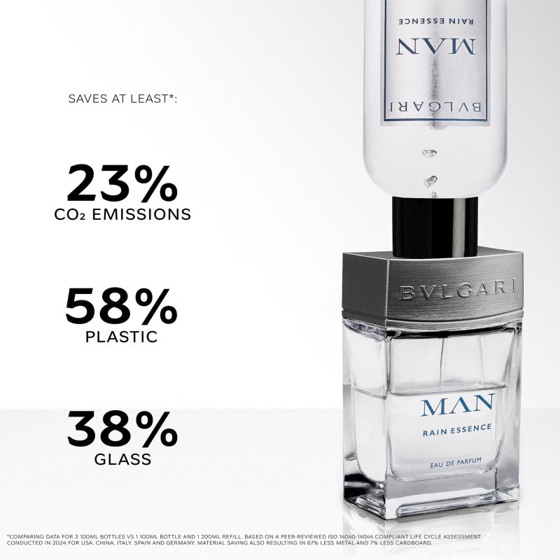 BVLGARI Bvlgari Man Rain Essence parfémovaná voda – náhradní náplň pro muže 200 ml (obrázek 4)